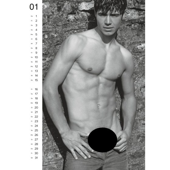 Pin-up Calendar Men 2025 - (1pcs)
