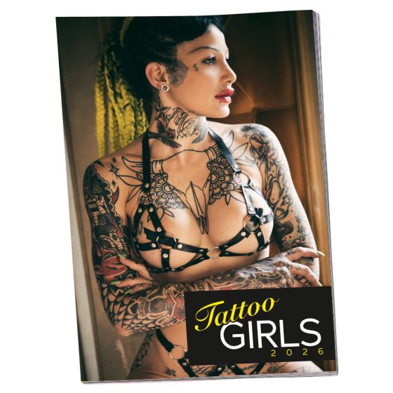 Tattoo Women Calendar 2025 (10 pcs)