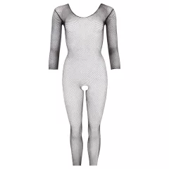 NO:XQSE - Full-Body Fishnet Bodysuit - Black (S-L)