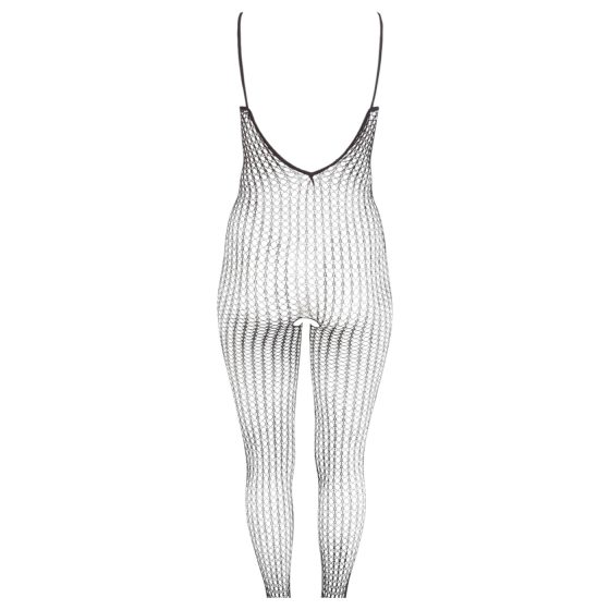 / NO:XQSE - Open Net Bodysuit (Black)