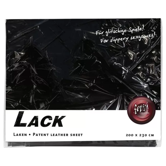 Fetish - Lacquer Sheet - 200 x 230 cm (black)