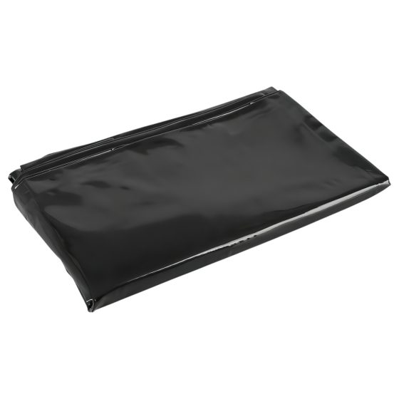 Black Vinyl Bedding Set - 135x200cm