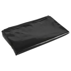 Black Vinyl Bedding Set - 135x200cm