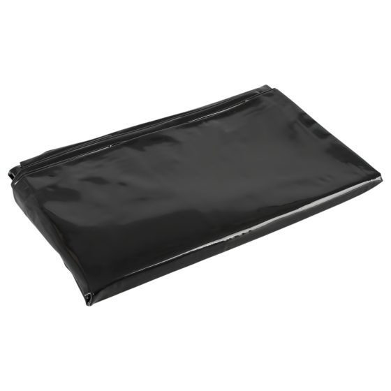 Black Vinyl Bedding Set - 135x200cm