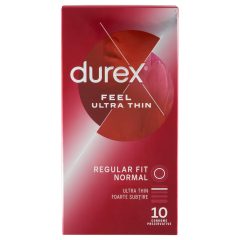 Durex Feel Ultra Thin - Ultra Realistic Condoms (10 Pack)