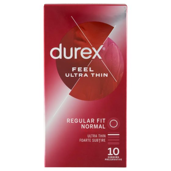 Durex Feel Ultra Thin - Ultra Realistic Condoms (10 Pack)