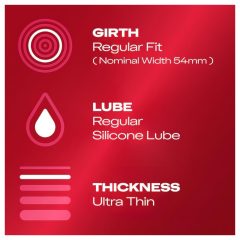 Durex Feel Ultra Thin - Ultra Realistic Condoms (10 Pack)