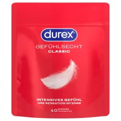 Durex - extra thin condoms (40 pcs)