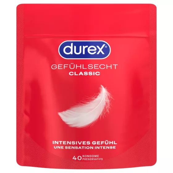 Durex - extra thin condoms (40 pcs)