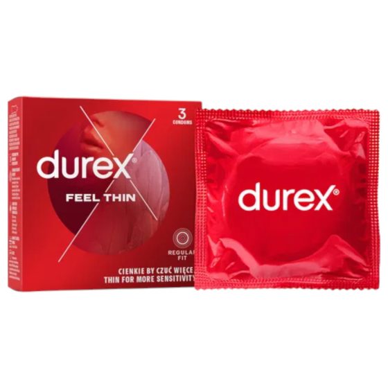 Durex Feel Thin - Ultra Sensation Condoms (3-pack)