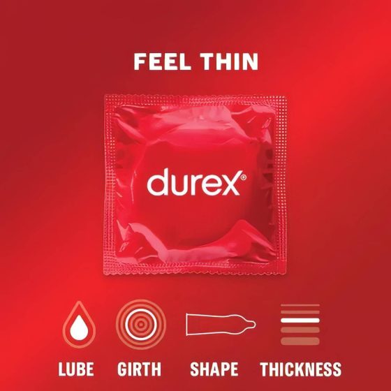 Durex Feel Thin - Ultra Sensation Condoms (3-pack)