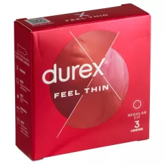 Durex Feel Thin - natural feeling condoms (3 pcs)
