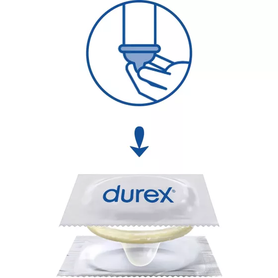 Durex Feel Thin - natural feeling condoms (3 pcs)