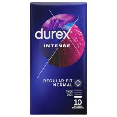 Durex Intense Ribbed & Dotted Condoms (10 Pack)