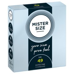 Mister Size Ultra-Thin Condoms - 49mm (3-Pack)