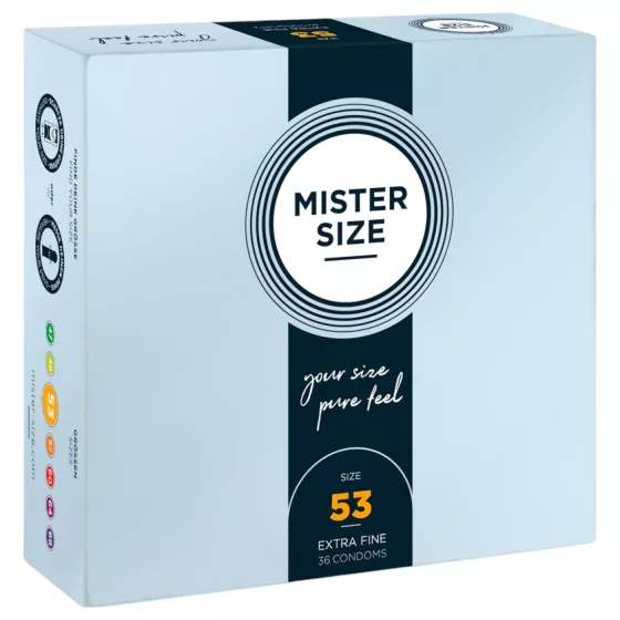 Mister Size Thin Condoms - 53mm (36-pack)