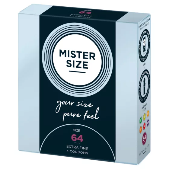 Mister Size Thin Condoms - 64mm (3-pack)
