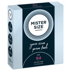 Mister Size Thin Condoms - 64mm (3-pack)