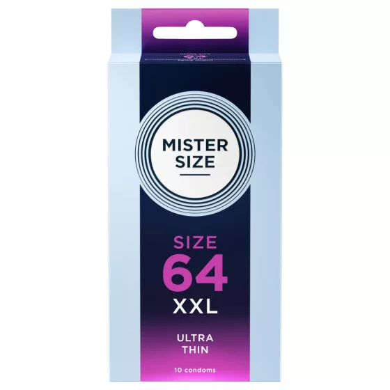 Mister Size Ultra-Thin Condoms - 64mm (Pack of 10)