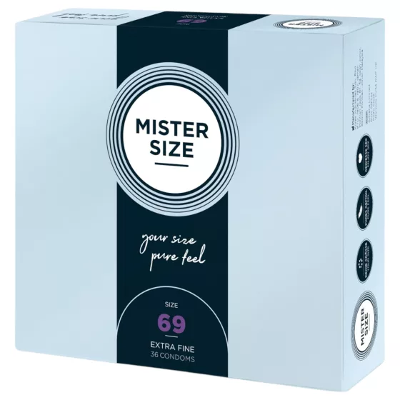 Mister Size Thin Condoms - 69mm (36-pack)