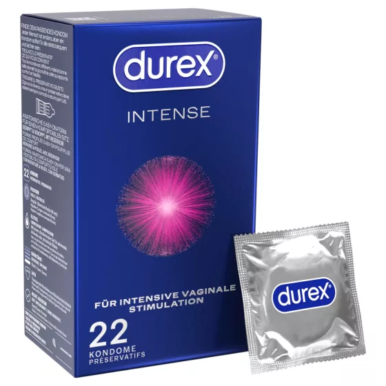 Durex Intense - Orgasmic Condoms (22 pcs)