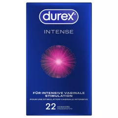 Durex Intense - Orgasmic Condoms (22 pcs)