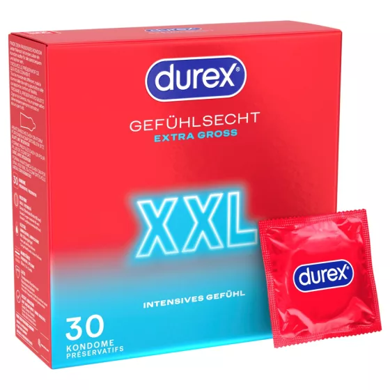 Durex - XXL Condoms (30 pcs)