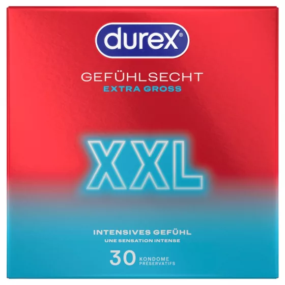 Durex - XXL Condoms (30 pcs)