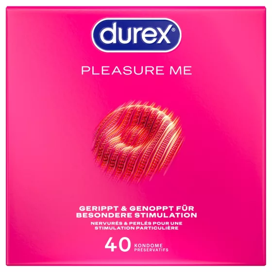 Durex - Pleasure Me condoms (40 pcs)