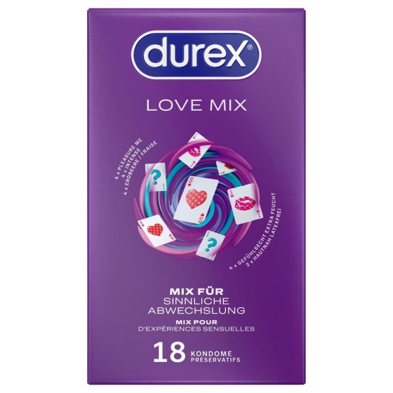 Durex Love Mix - condom pack (18 pcs)