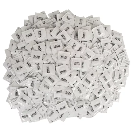 Secura Original Condoms - Bulk Pack (1000 pcs)