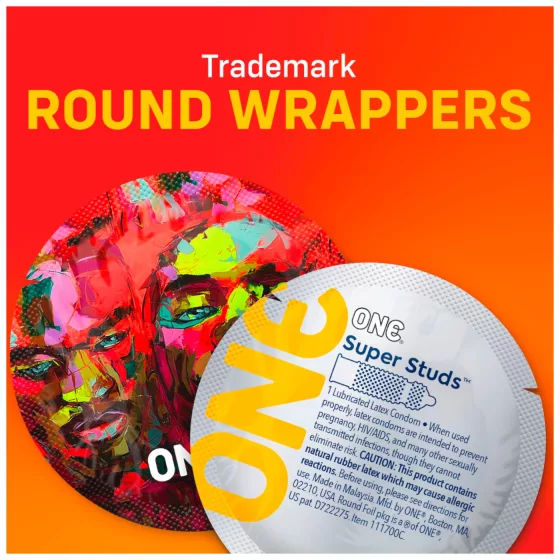 ONE Super Studs - Dotted Condoms (12 pack)