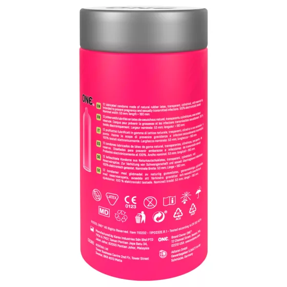 ONE Flavor Waves - Assorted Flavored Condoms (12 Pack)