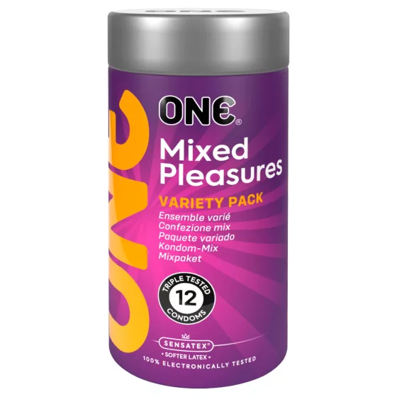 ONE Mixed Pleasures - Condom Pack (12 pcs)