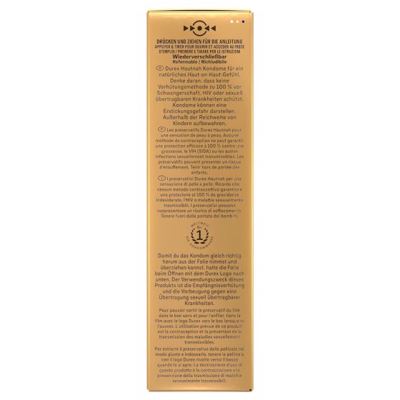 Durex Hautnah - extra thin condom (10 pcs)