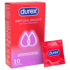 Durex - extra lubricated condoms (10 pcs)