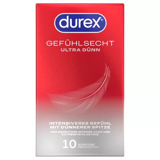 Durex - ultra thin condoms (10 pcs)