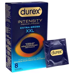 Durex Intensity XXL - Latex-Free Condoms (8 Pack)