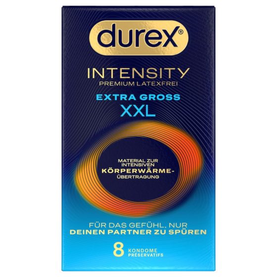 Durex Intensity XXL - extra-large latex-free condoms (8 pcs)