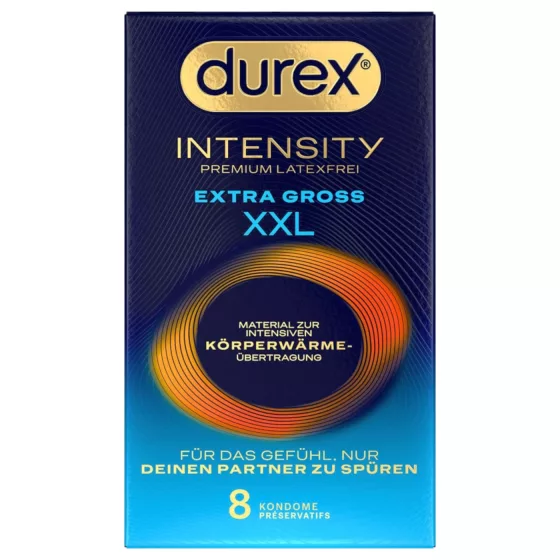 Durex Intensity XXL - Latex-Free Condoms (8 Pack)