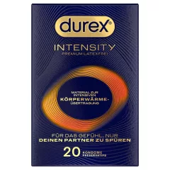 Durex Intensity - Ultra-Thin Latex-Free Condoms (20 Pack)