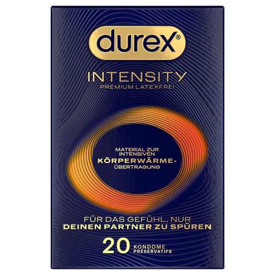 Durex Intensity - Ultra-Thin Latex-Free Condoms (20 Pack)