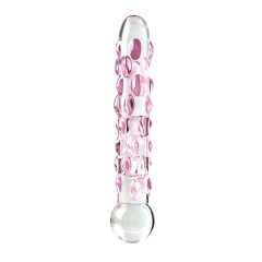 Icicles No. 7 - Beaded Glass Dildo