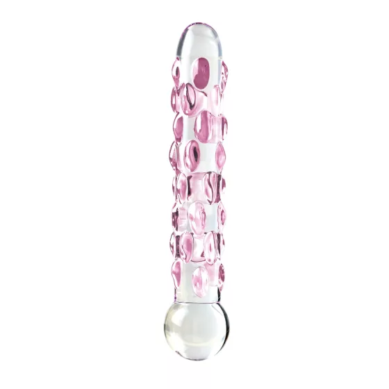 Icicles No. 7 - Beaded Glass Dildo