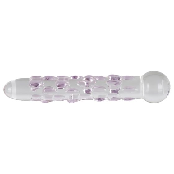 Icicles No. 7 - Beaded Glass Dildo