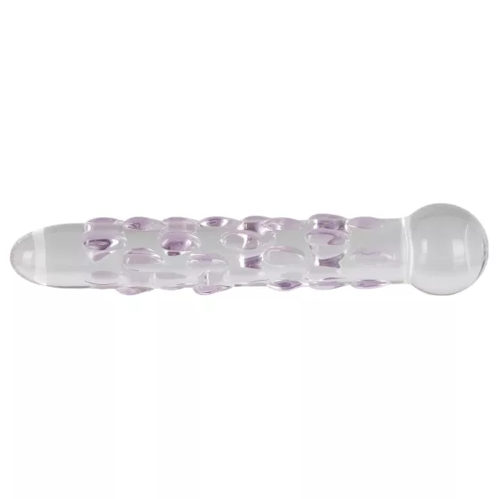 Icicles No. 7 - Beaded Glass Dildo