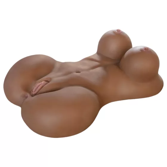 Pipedream Fuck Me Silly Sista - brown female torso masturbator (5.7 kg)