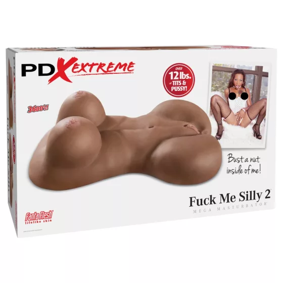 Pipedream Fuck Me Silly Sista - brown female torso masturbator (5.7 kg)