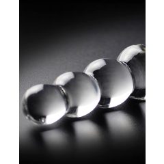 Icicles No. 2 - Spherical Glass Dildo (Clear)