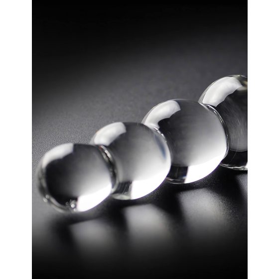 Icicles No. 2 - Crystal Glass Pleasure Sphere (Clear)